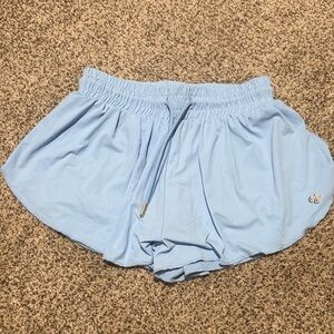Justice Light Blue Kids Shorts